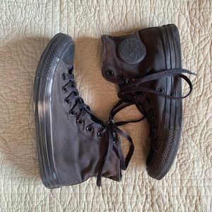 Converse All Star Black High Top Shoes